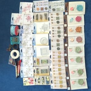 Scrapbooking/craft lot